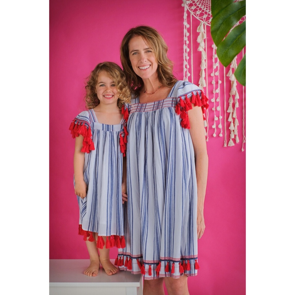 Mer St Barth for Kids Swim Cover Up Tassel Dress